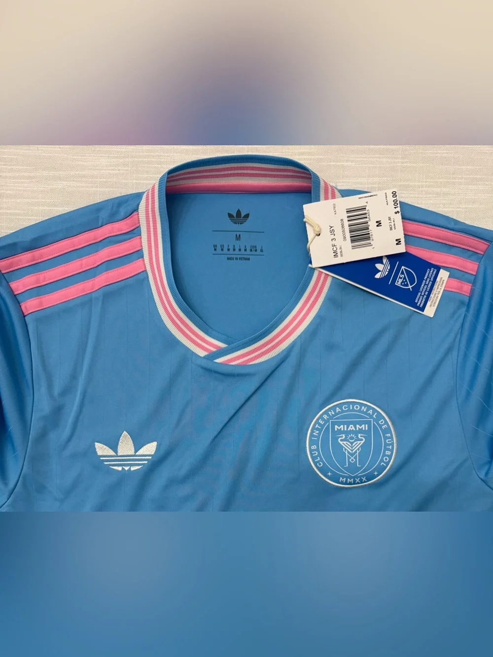 Adidas MLS INTER MIAMI CF 2025/2026 Third Soccer Jersey  KA7502 Men's M Original